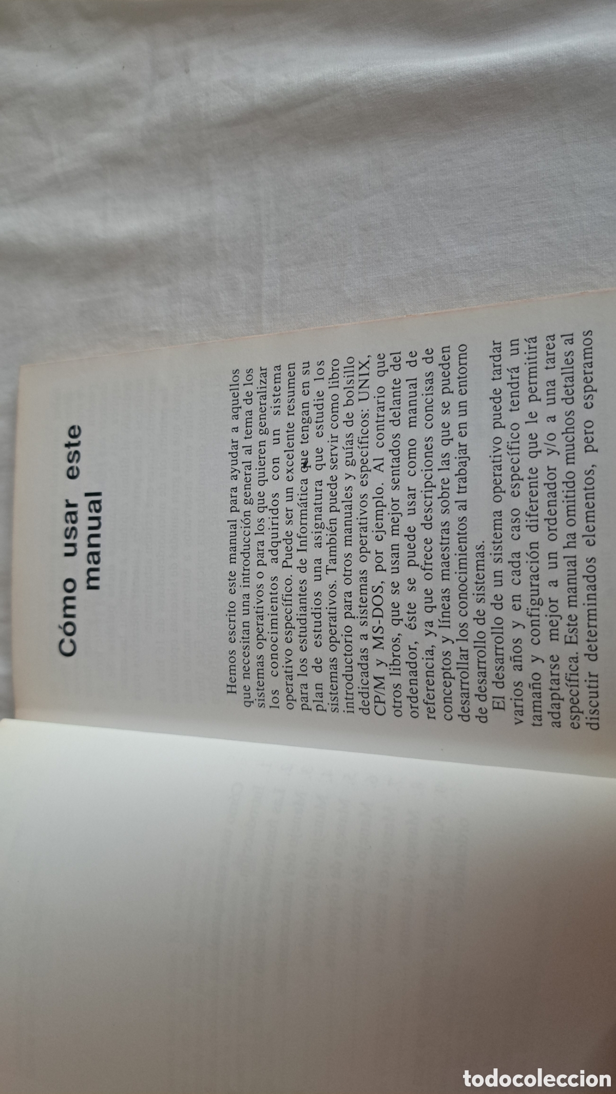 Libros de segunda mano: INTRODUCCION SISTEMAS OPERATIVOS. Anaya 1986 - Foto 5