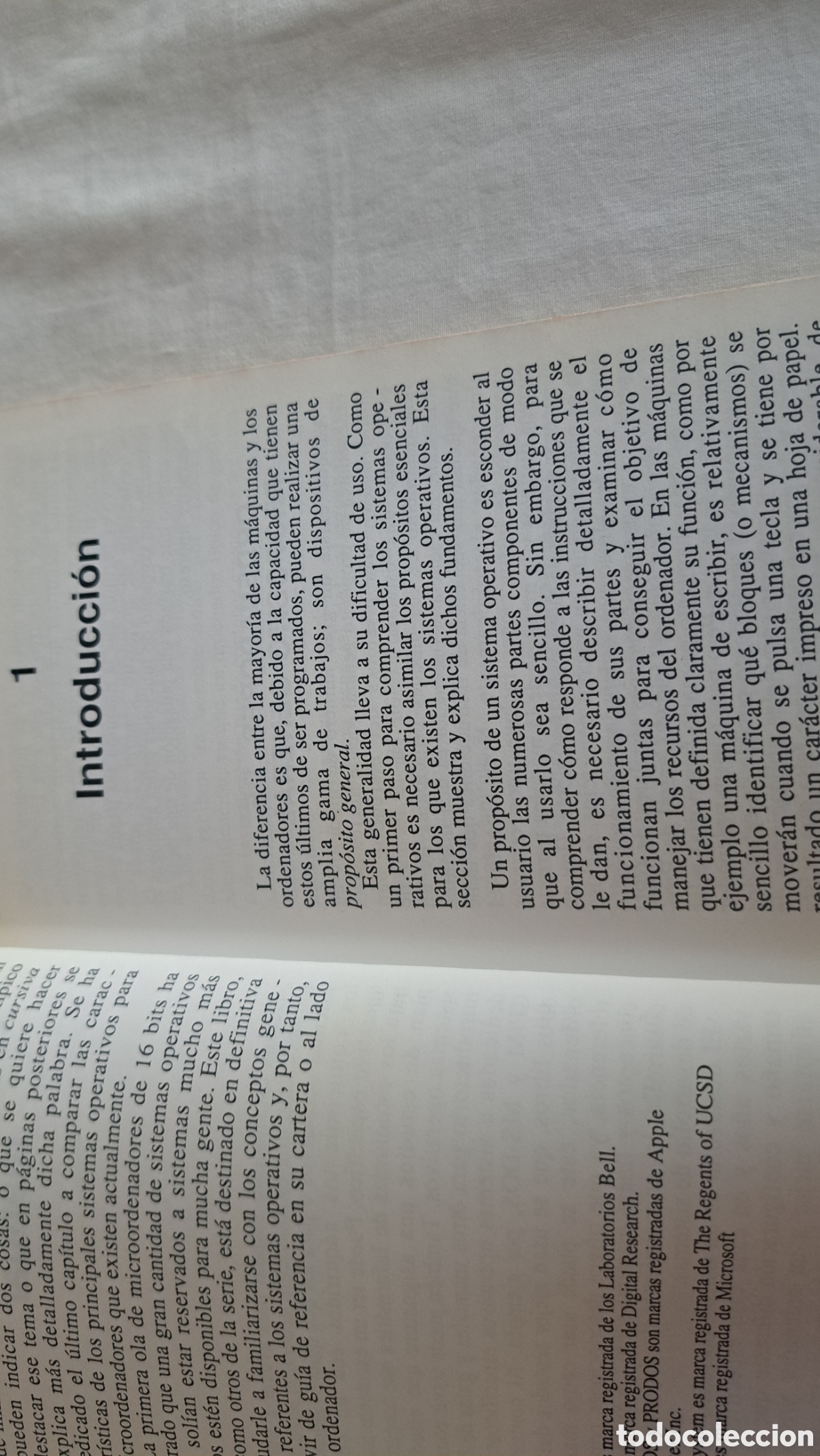 Libros de segunda mano: INTRODUCCION SISTEMAS OPERATIVOS. Anaya 1986 - Foto 6