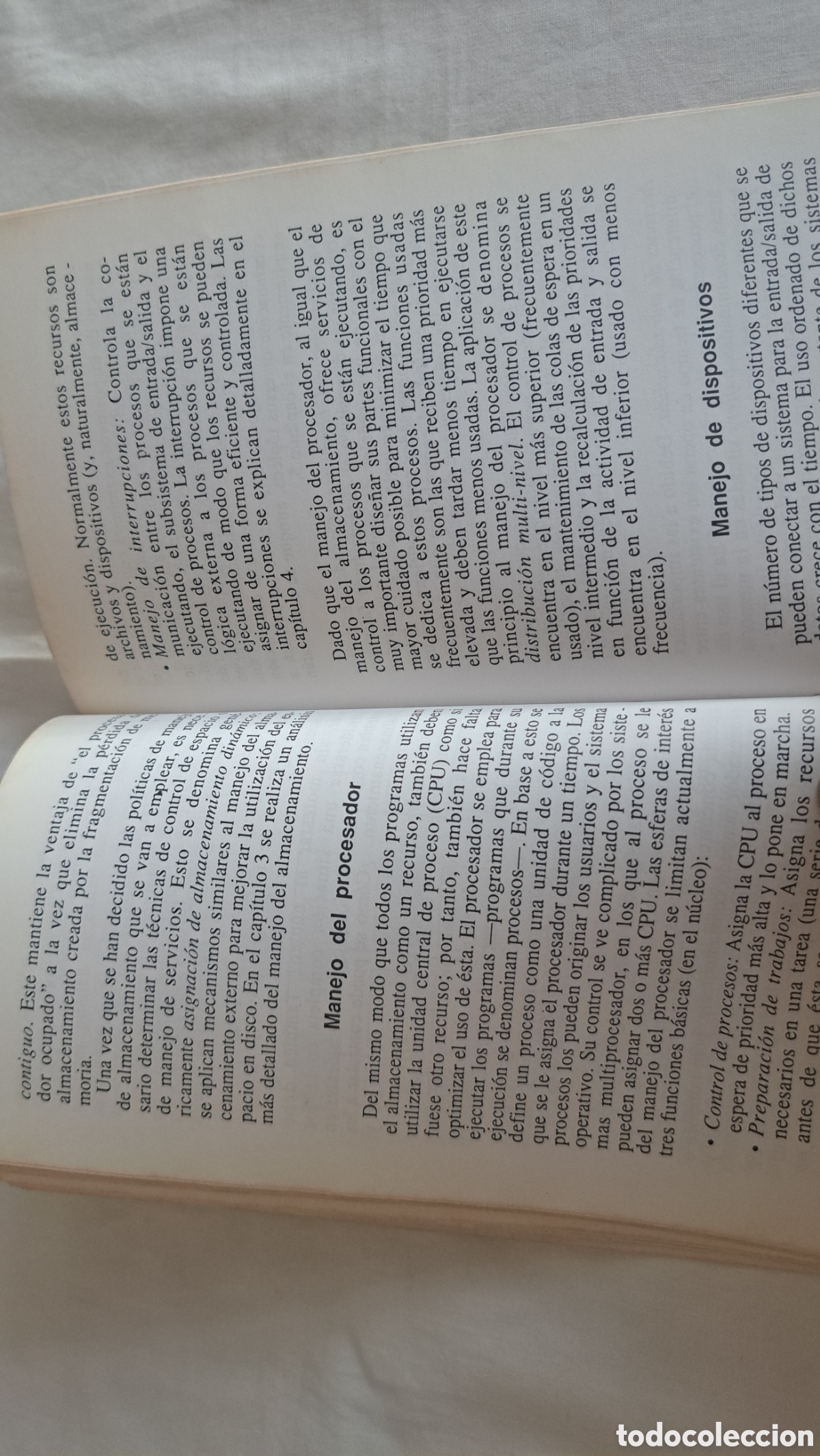 Libros de segunda mano: INTRODUCCION SISTEMAS OPERATIVOS. Anaya 1986 - Foto 7