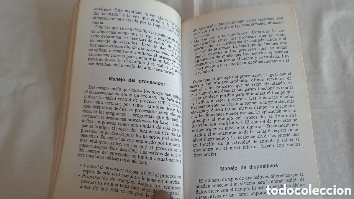 Libros de segunda mano: INTRODUCCION SISTEMAS OPERATIVOS. Anaya 1986 - Foto 8