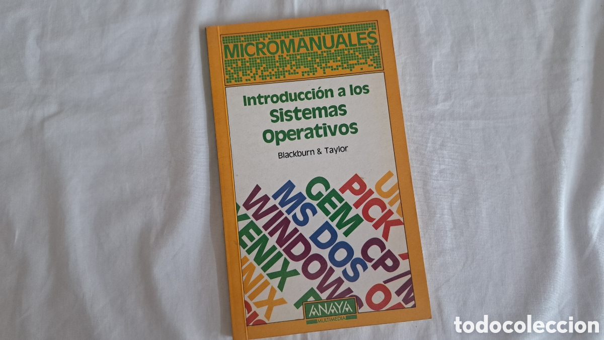 Libros de segunda mano: INTRODUCCION SISTEMAS OPERATIVOS. Anaya 1986 - Foto 1