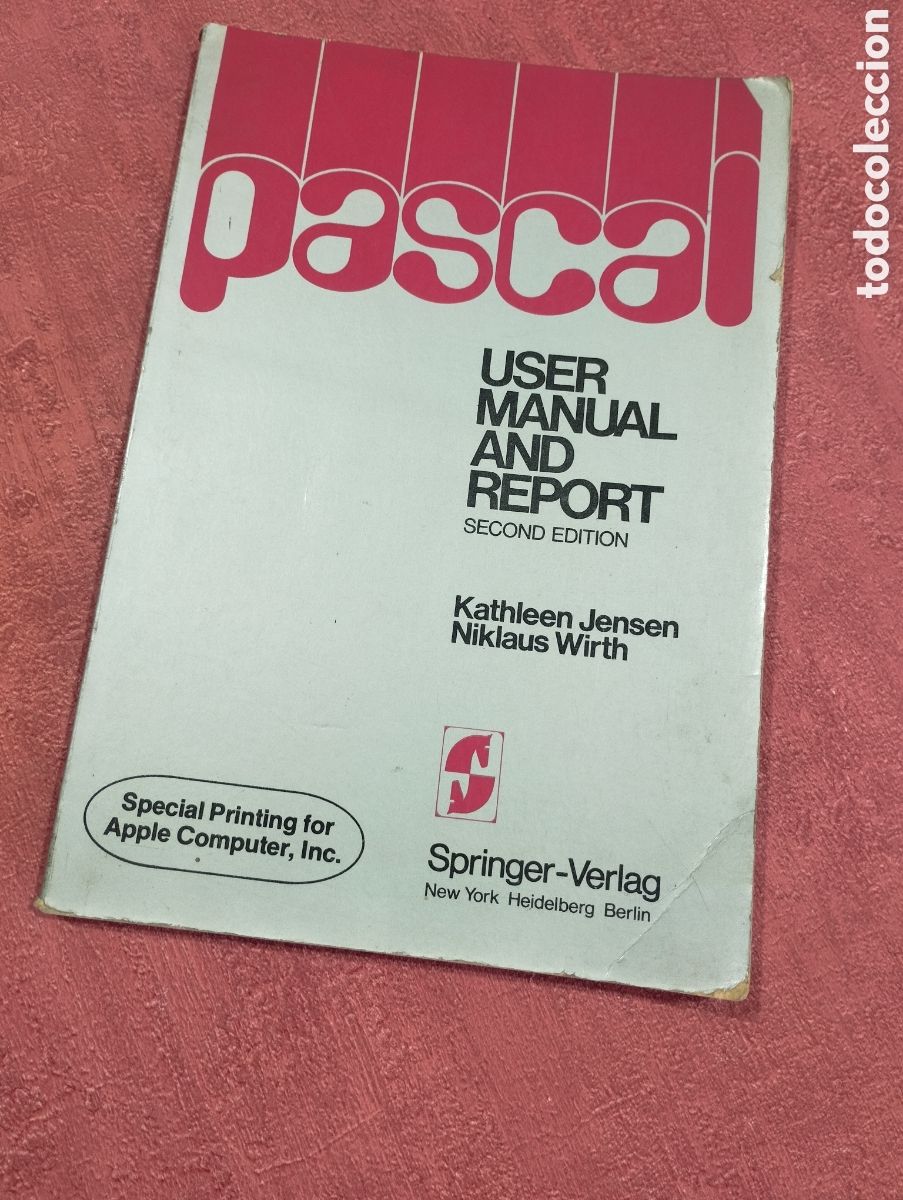 Libros de segunda mano: Pascal. Kathleen Jensen y Niklaus Wirth. - Foto 1