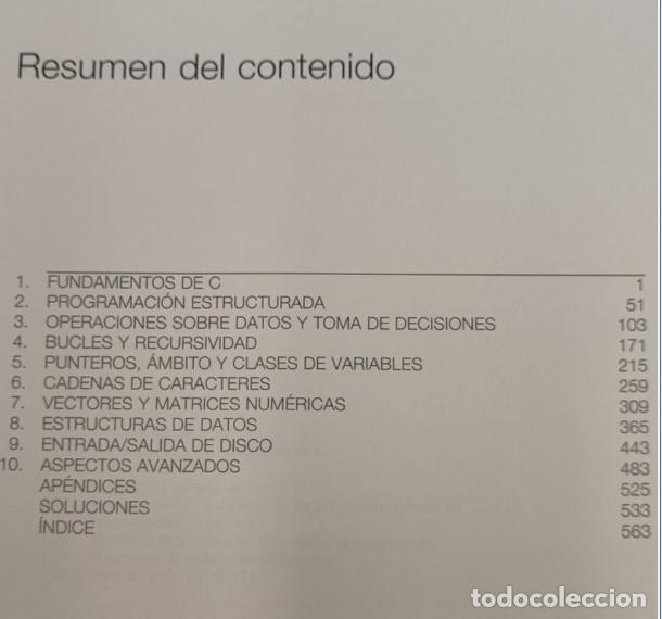 Libros de segunda mano: PROGRAMACION ESTRUCTURADA EN C, PRENTICE HALL 1998, LIBRO INFORMATICA - Foto 6