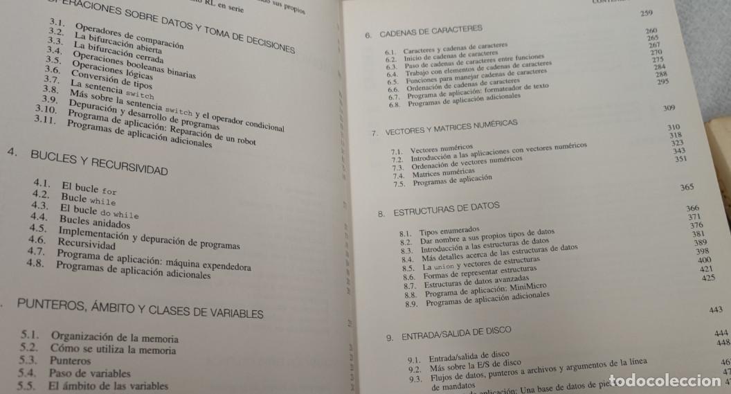 Libros de segunda mano: PROGRAMACION ESTRUCTURADA EN C, PRENTICE HALL 1998, LIBRO INFORMATICA - Foto 7