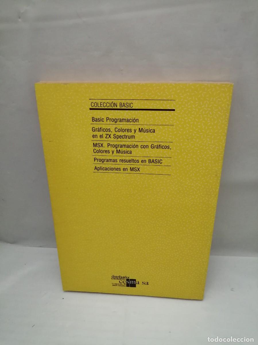 Libros de segunda mano: BASIC Programaci&oacute;n (SM, 1986) - Foto 2