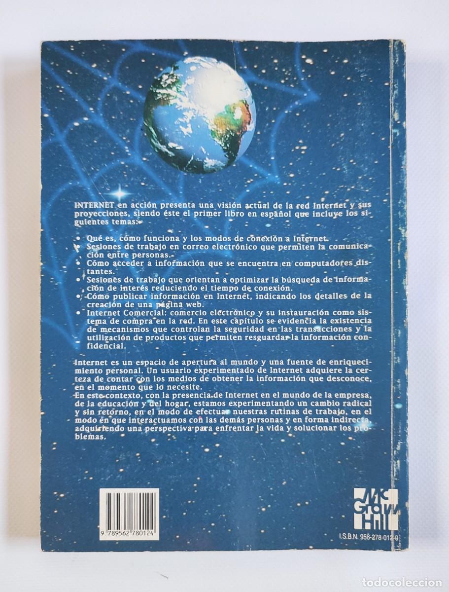 Libros de segunda mano: Libro: Internet en Acci&oacute;n &ndash; McGraw-Hill (1996) - Foto 3