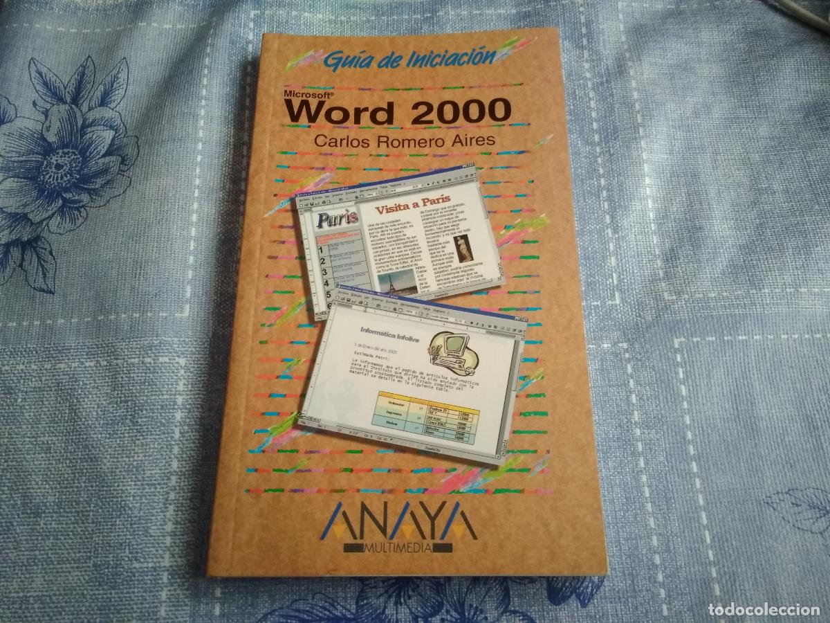 Libros de segunda mano: Word 2000. Gu&iacute;a de iniciaci&oacute;n. - Foto 1