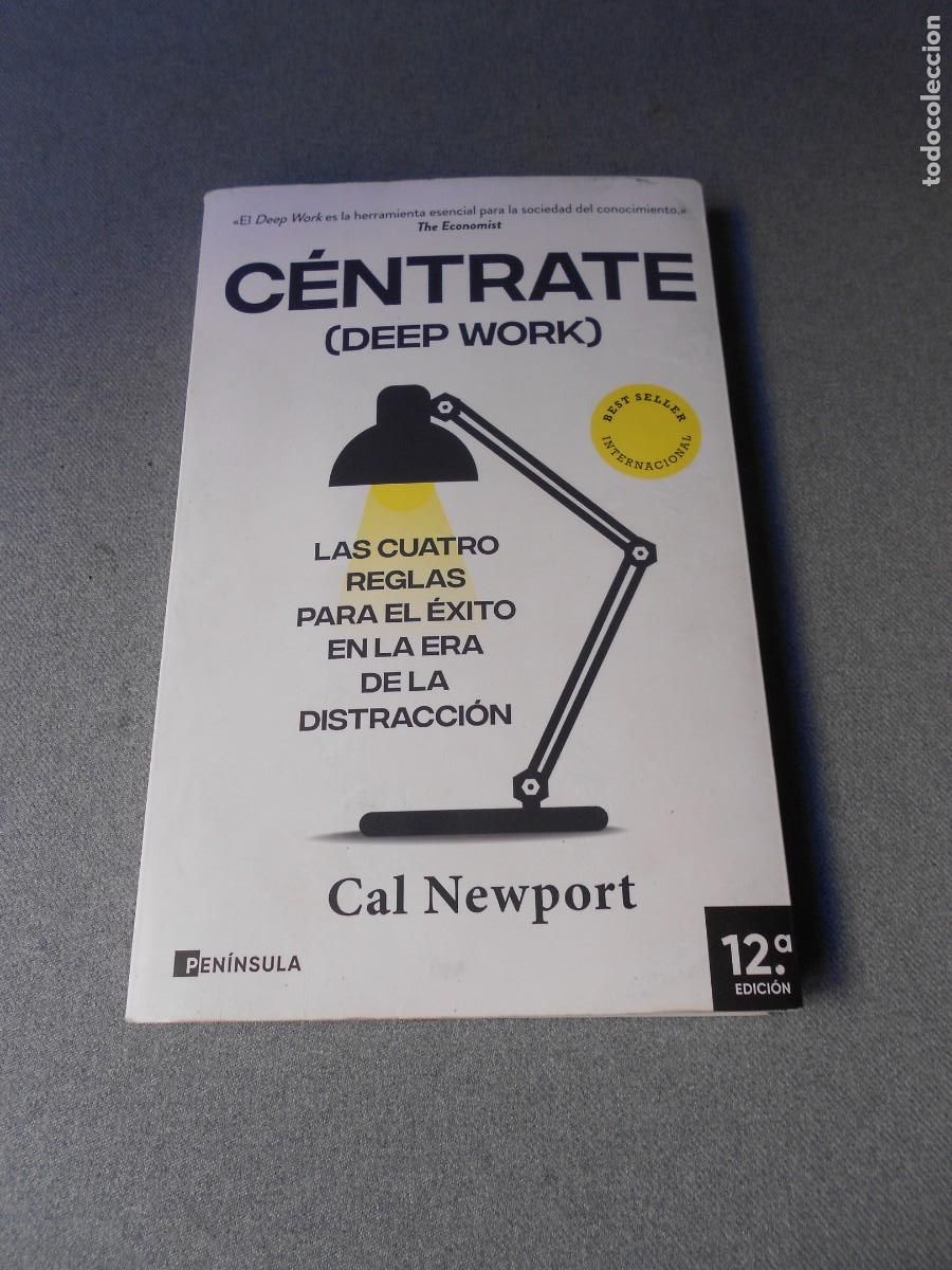 Libros de segunda mano: CENTRATE. DEEP WORK. CAL NEWSPORT - Foto 1