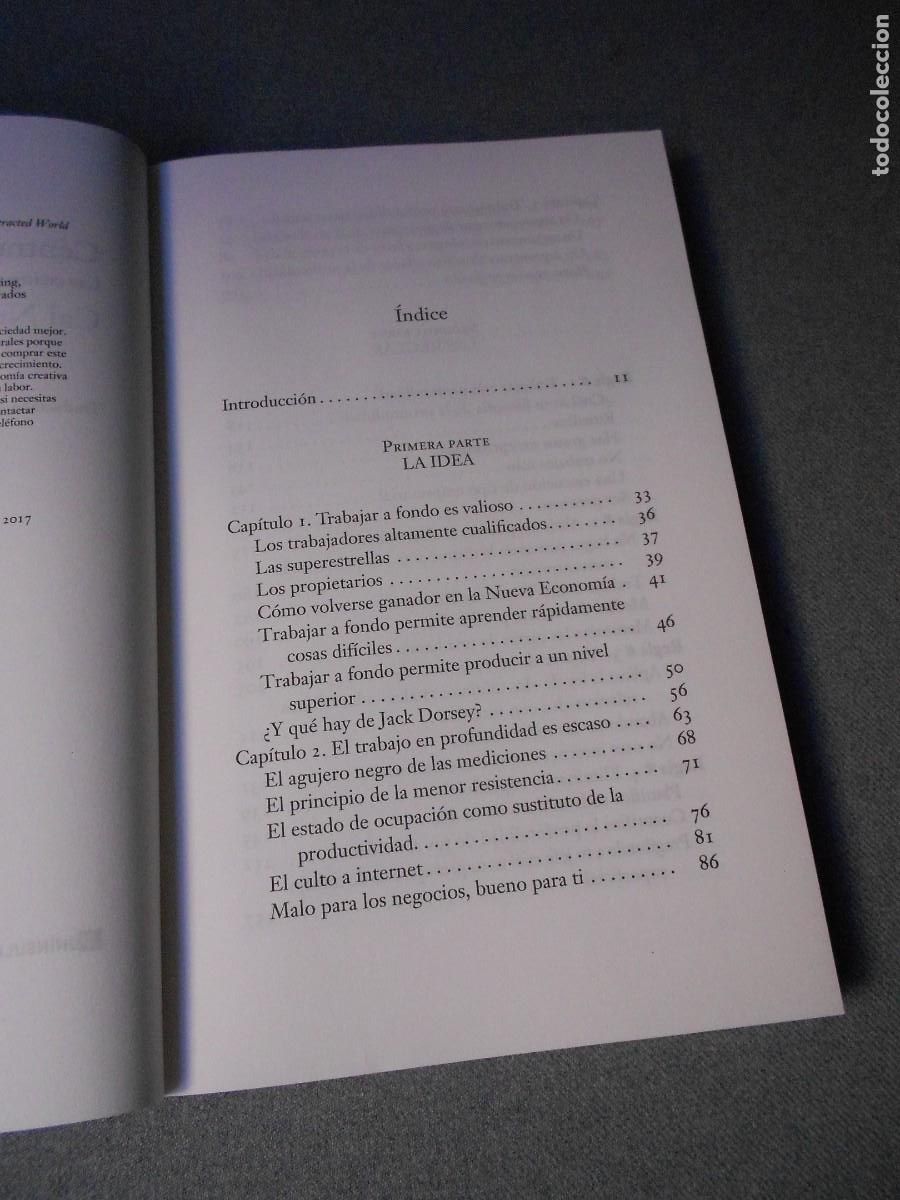 Libros de segunda mano: CENTRATE. DEEP WORK. CAL NEWSPORT - Foto 4
