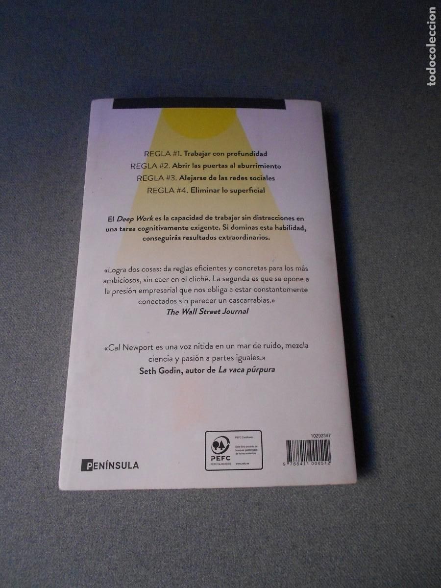 Libros de segunda mano: CENTRATE. DEEP WORK. CAL NEWSPORT - Foto 6
