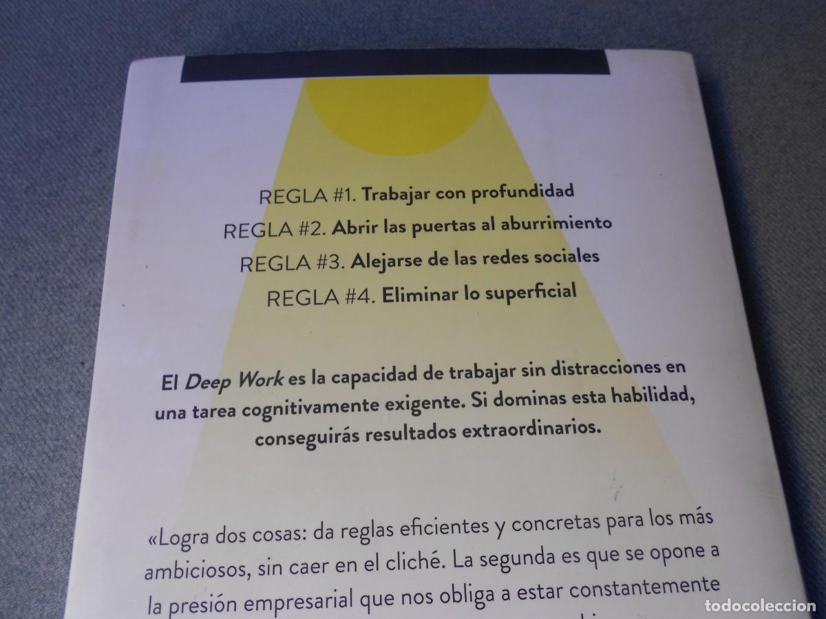 Libros de segunda mano: CENTRATE. DEEP WORK. CAL NEWSPORT - Foto 7