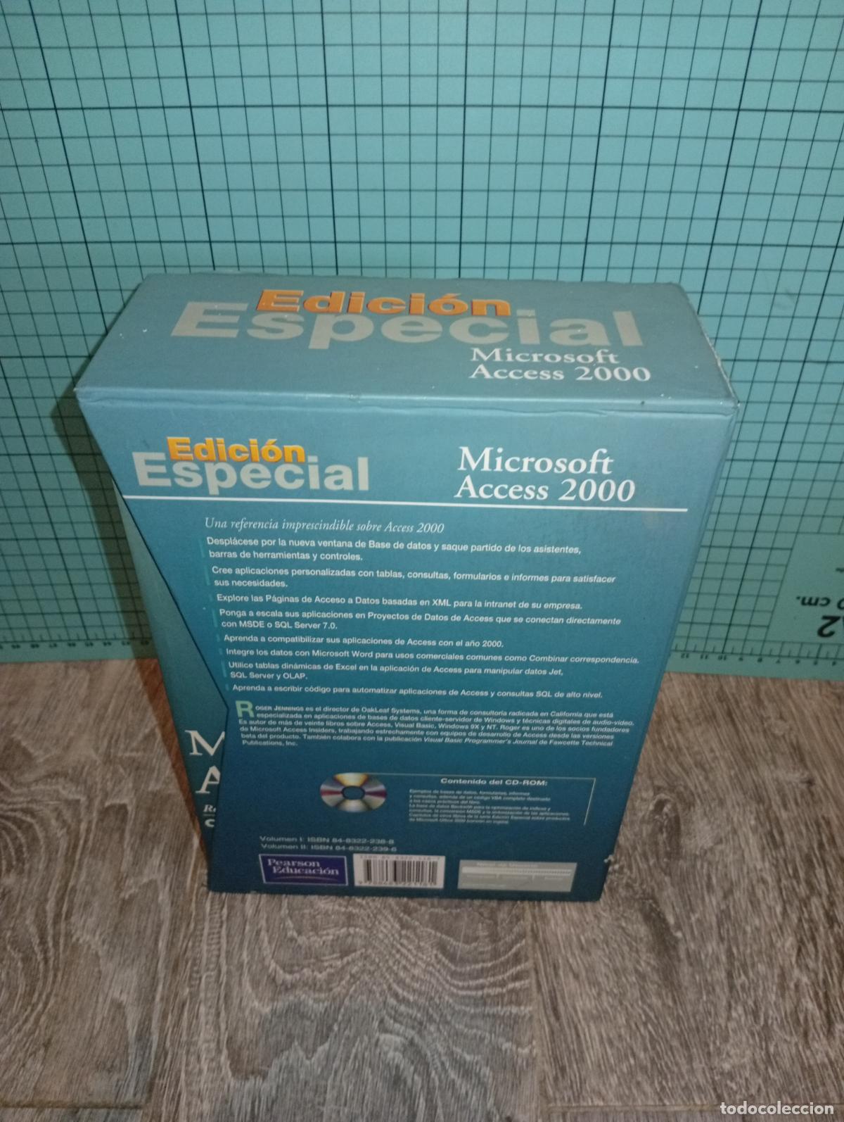Libros de segunda mano: microsoft access 2000 edici&oacute;n especial en dos vol&uacute;menes pc ordenador - Foto 2