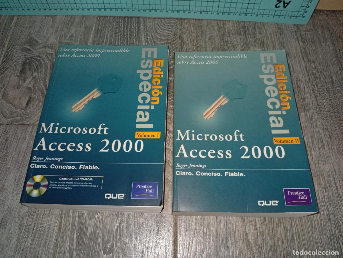 Libros de segunda mano: microsoft access 2000 edici&oacute;n especial en dos vol&uacute;menes pc ordenador - Foto 5
