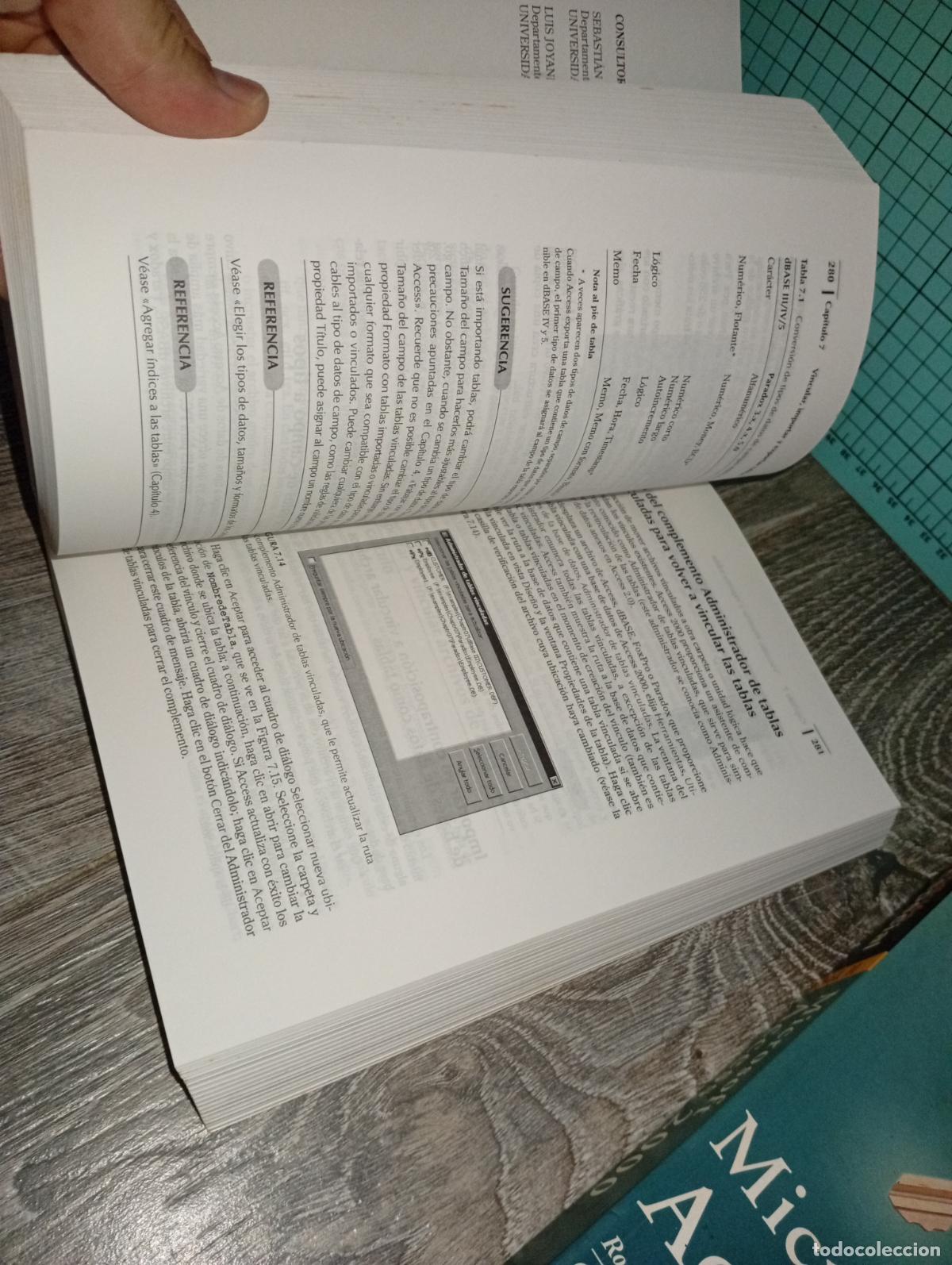 Libros de segunda mano: microsoft access 2000 edici&oacute;n especial en dos vol&uacute;menes pc ordenador - Foto 7