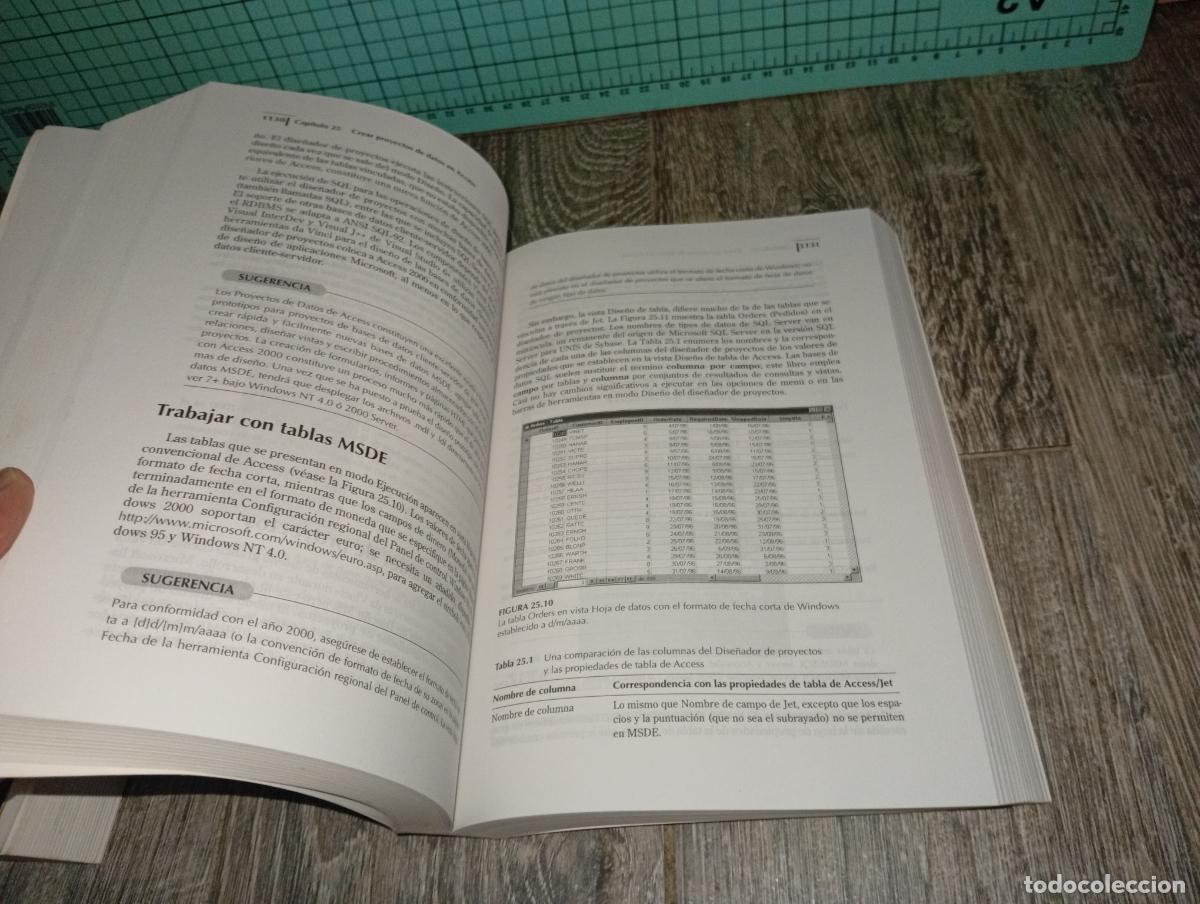 Libros de segunda mano: microsoft access 2000 edici&oacute;n especial en dos vol&uacute;menes pc ordenador - Foto 9