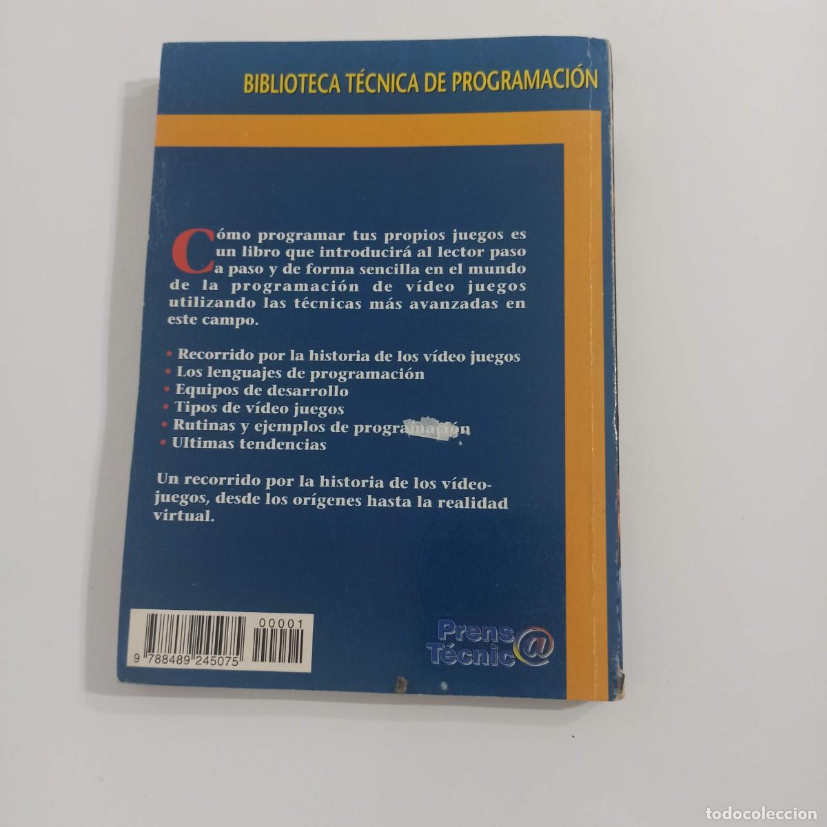 Libros de segunda mano: Como programar tus propios juegos 1997 - Foto 2
