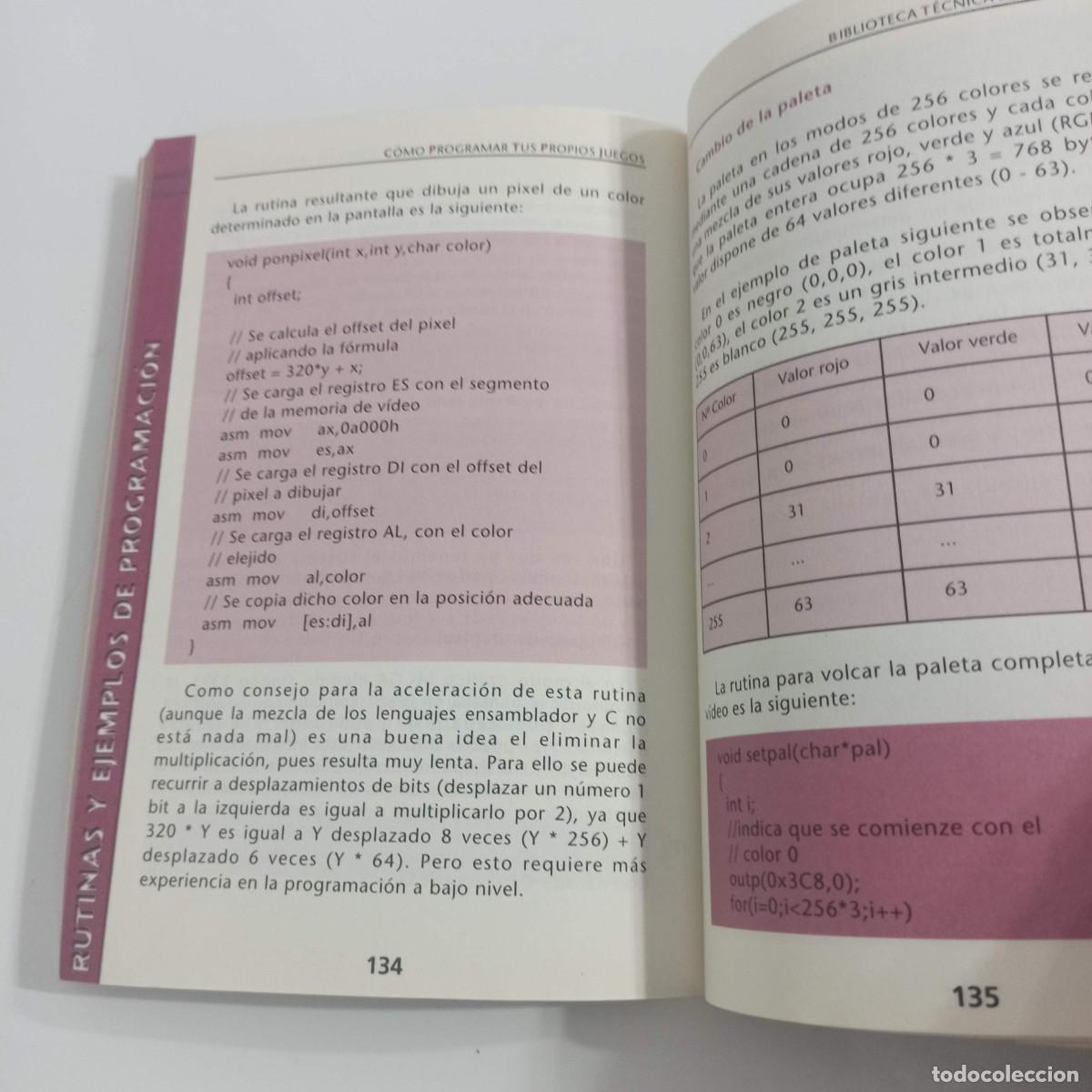 Libros de segunda mano: Como programar tus propios juegos 1997 - Foto 3