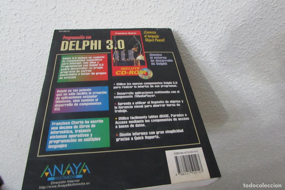 Libros de segunda mano: Delphi 3.0 - Charte,Francisco incluye cd-rom - Foto 2