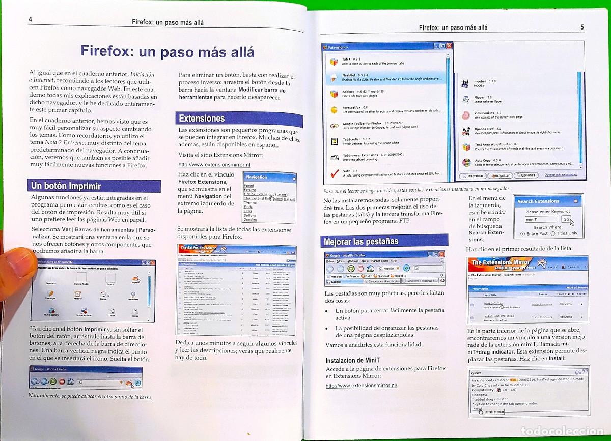 Libros de segunda mano: Internet un paso m&aacute;s all&aacute; - PC Cuadernos t&eacute;cnicos 2005 - Foto 4