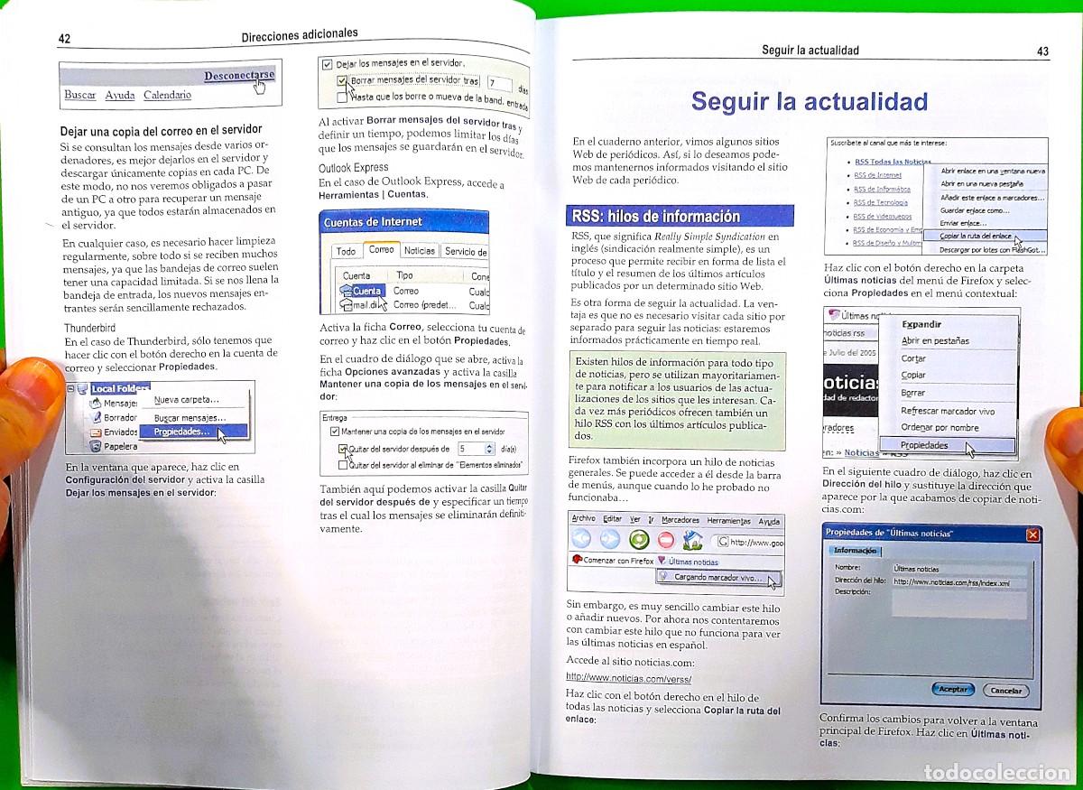 Libros de segunda mano: Internet un paso m&aacute;s all&aacute; - PC Cuadernos t&eacute;cnicos 2005 - Foto 8