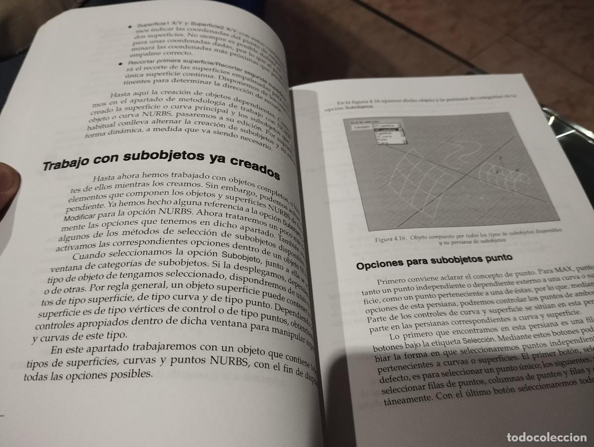 Libros de segunda mano: MANUAL AVANZADO CON CD 3D STUDIO MAX 3 JAVIER LOPEZ ESCRIBA ED. ANAYA - Foto 6