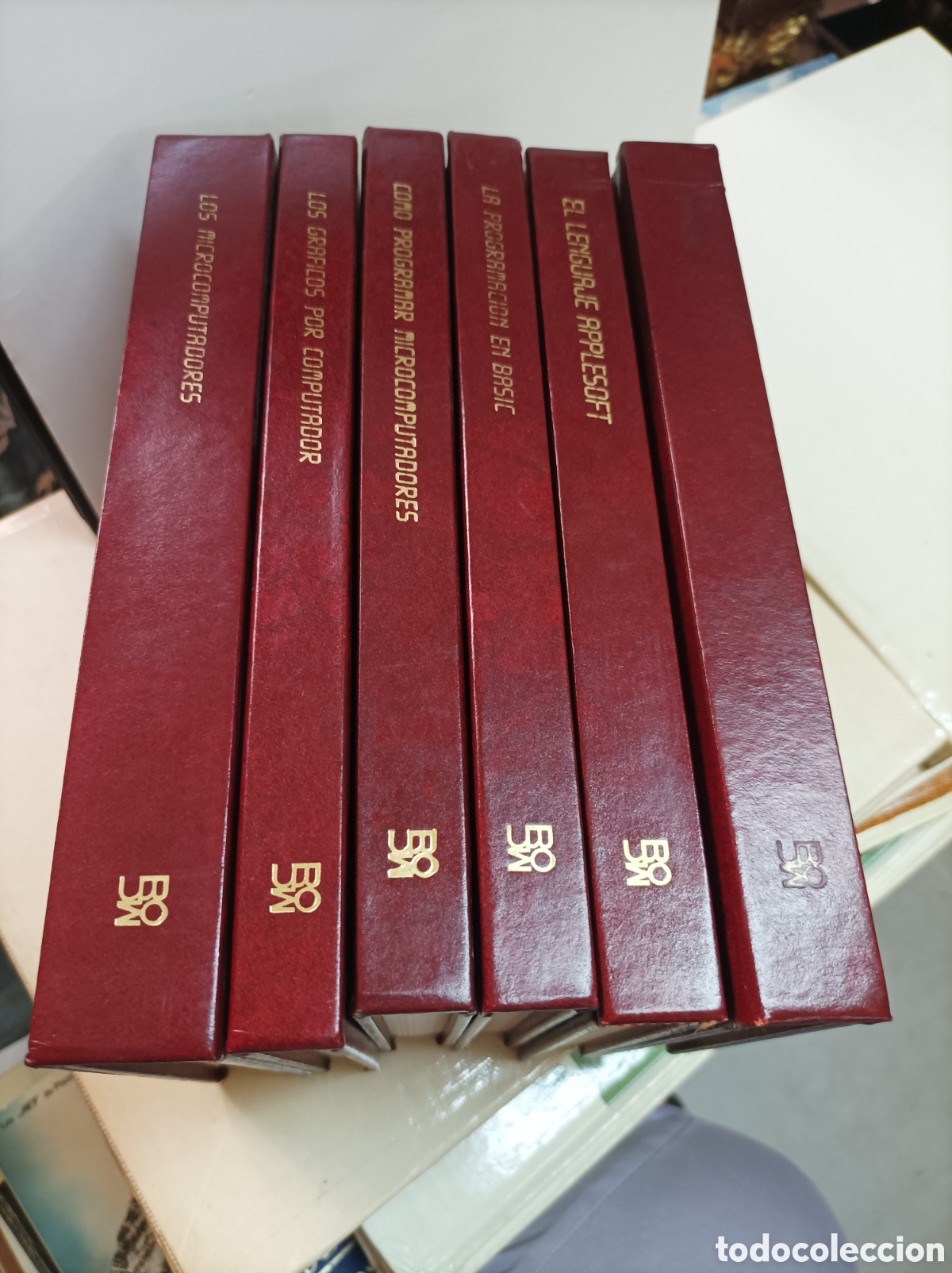 Libros de segunda mano: BIBLIOTECA B&Aacute;SICA DE MICROPROCESADORES.6VOLUMENES .ED1979 - Foto 2