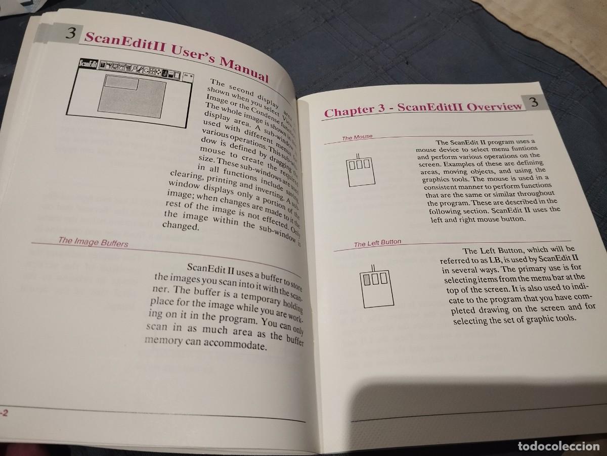 Libros de segunda mano: GUIA MANUAL SOFTWARE GENIUS SCAN EDIT II USERS MANUAL EN INGLES - Foto 3