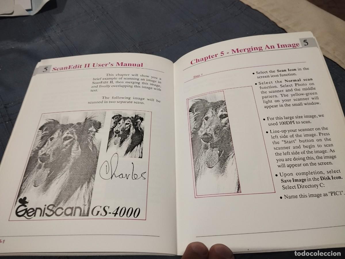 Libros de segunda mano: GUIA MANUAL SOFTWARE GENIUS SCAN EDIT II USERS MANUAL EN INGLES - Foto 5
