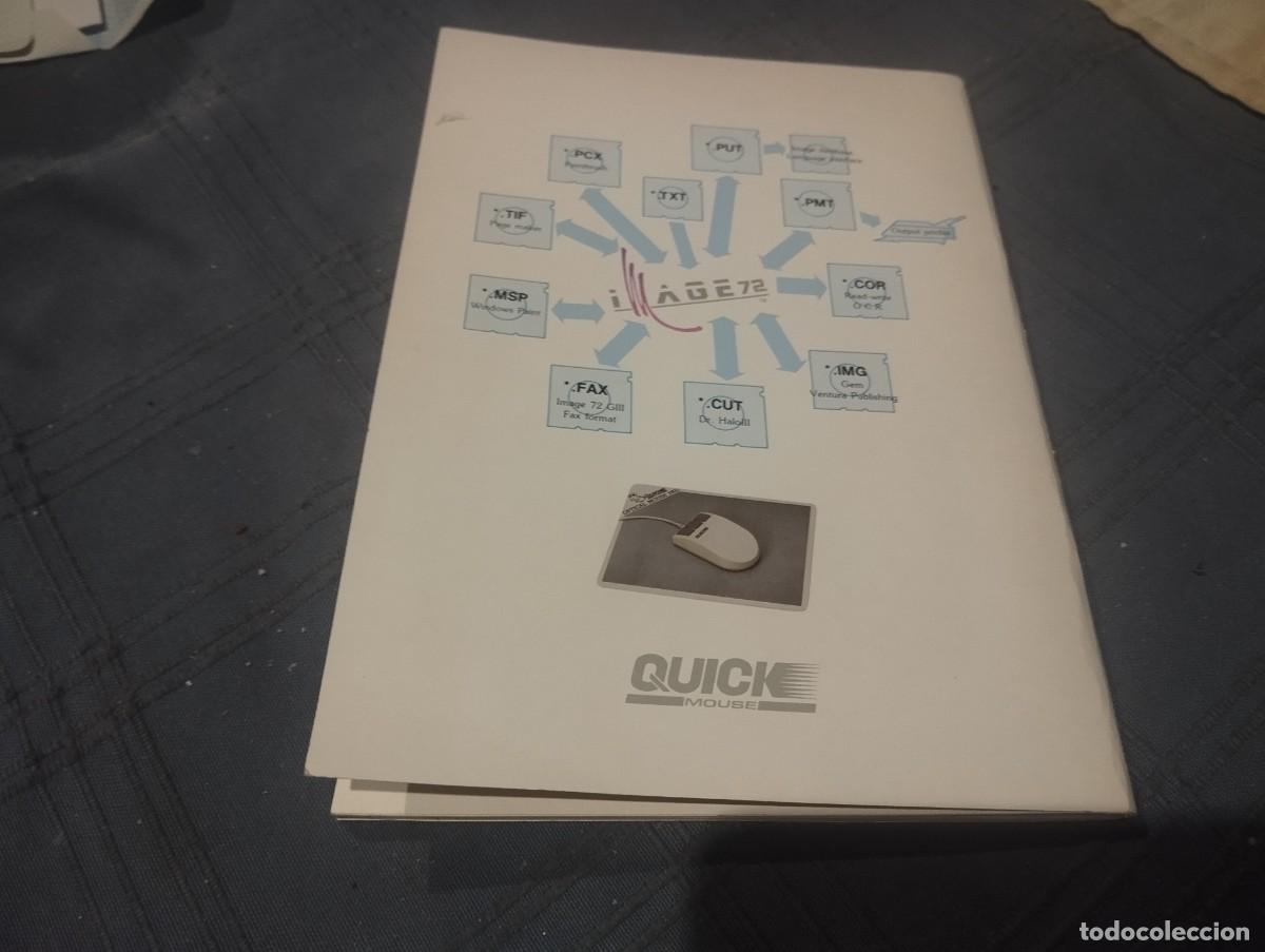 Libros de segunda mano: QUICK MOUSE SUPPORT DISKET SERIES IMAGE 72 TE GUIA MANUAL INSTALACION SOFTWARE MOUSE EN INGLES 1989 - Foto 10