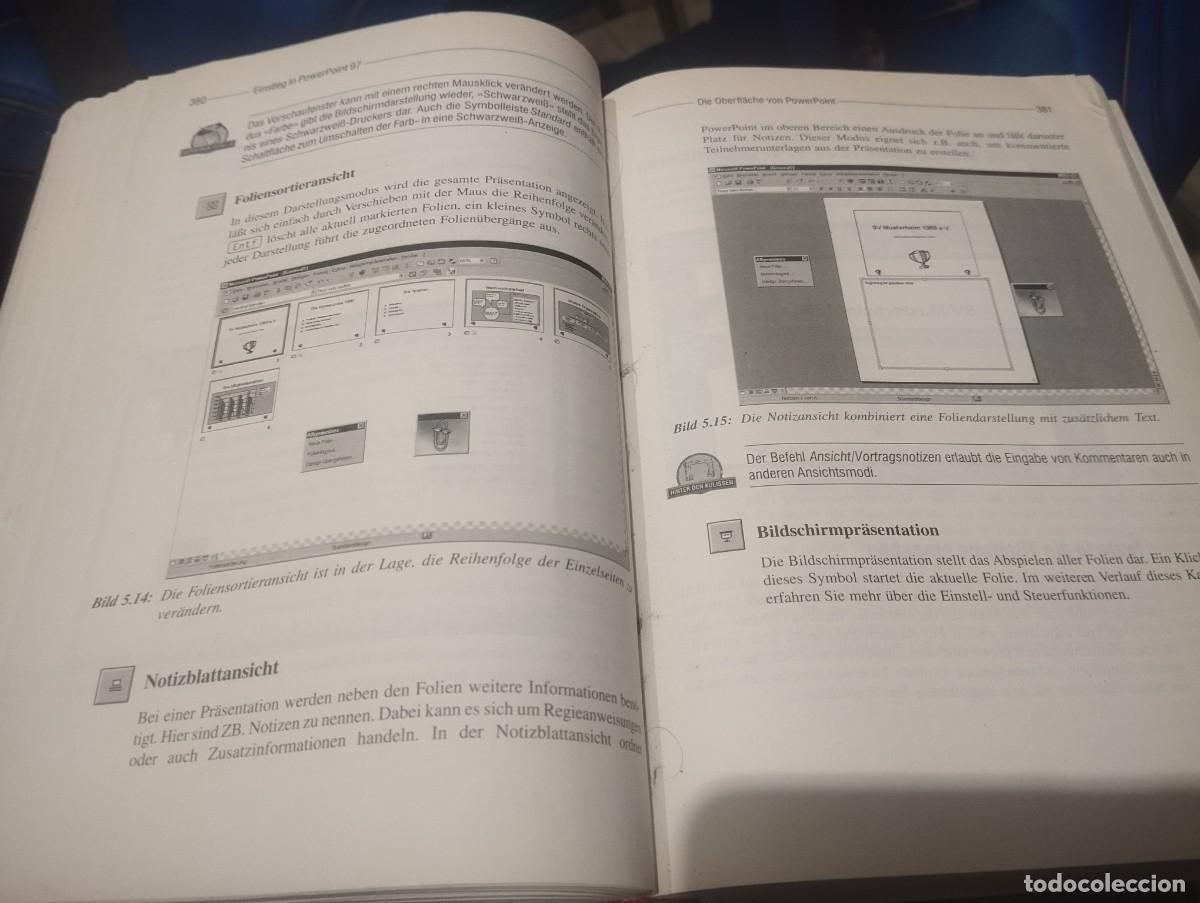 Libros de segunda mano: MICROSOFT OFFICE 97 SIN CD TOMO EN ALEMAN - Foto 7