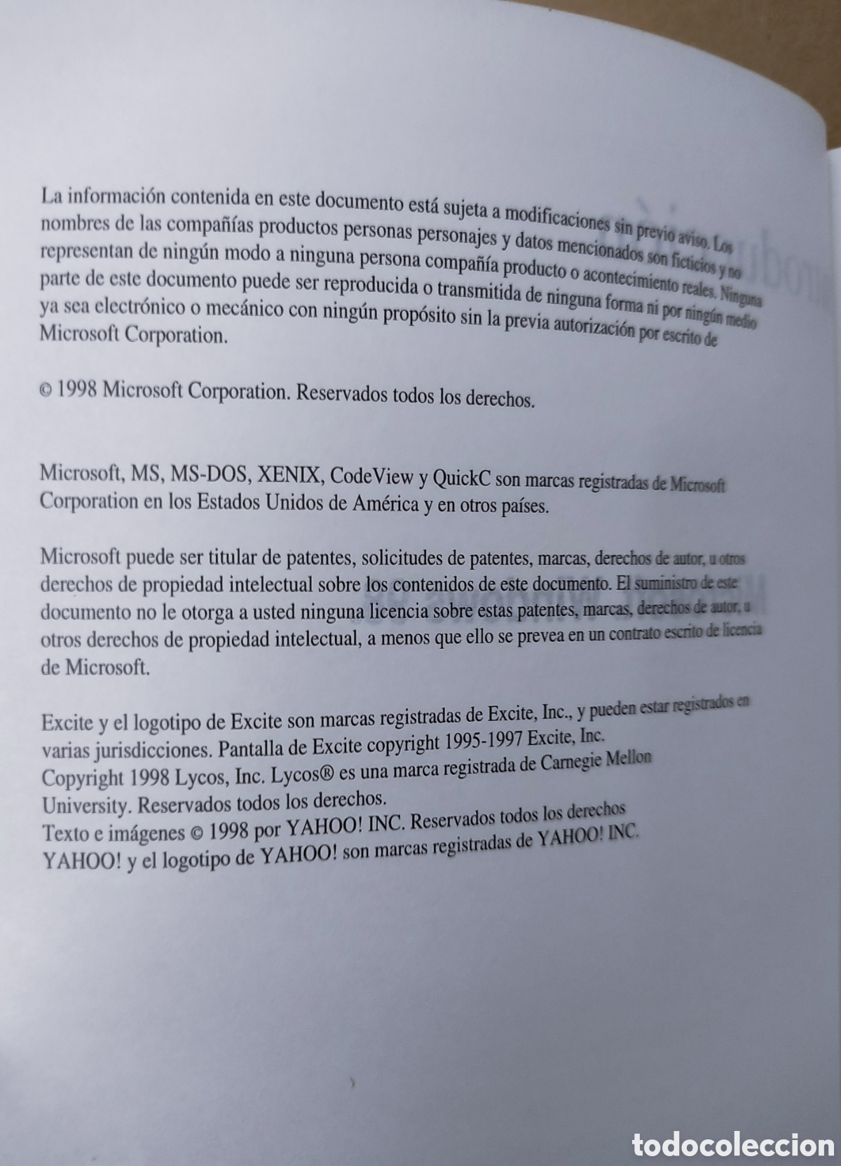 Libros de segunda mano: Libro inform&aacute;tica Windows 98 Microsoft - Foto 3