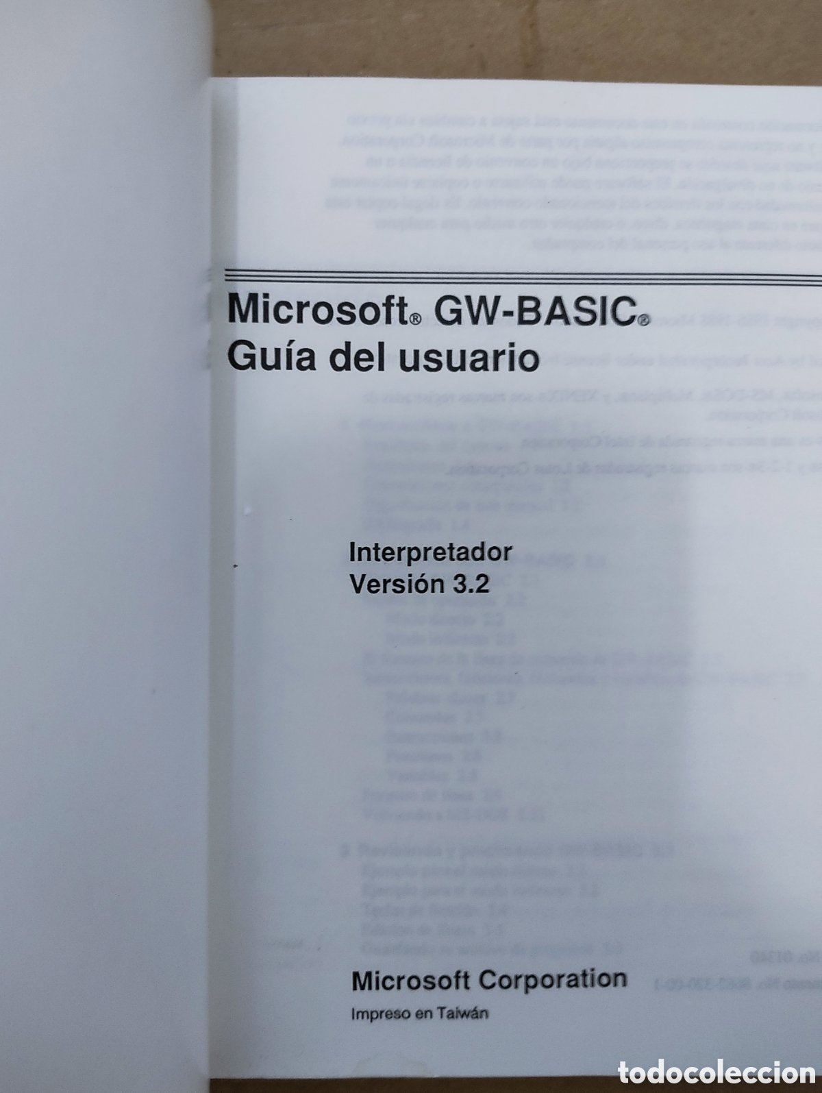 Libros de segunda mano: Libro inform&aacute;tica Microsoft GW-Basic - Foto 3