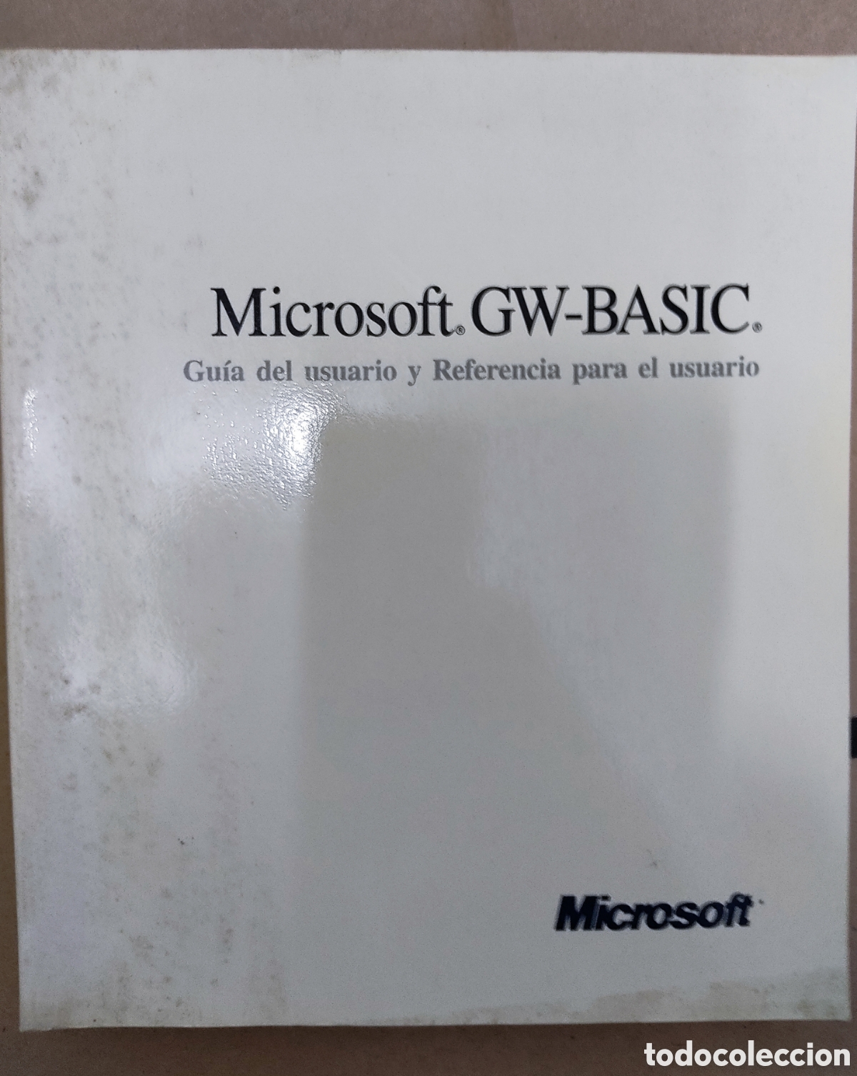 Libros de segunda mano: Libro inform&aacute;tica Microsoft GW-Basic - Foto 1