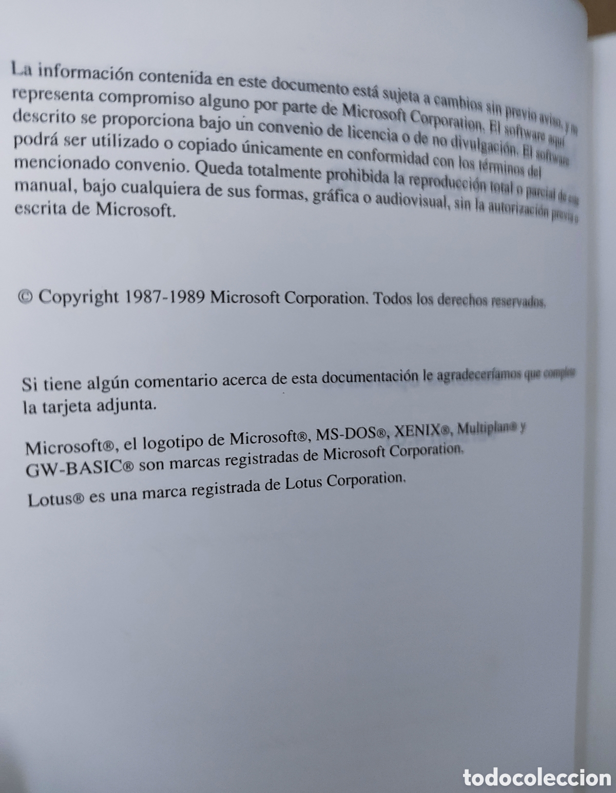 Libros de segunda mano: Libro inform&aacute;tica Microsoft MS-DOS guia del usuario - Foto 4