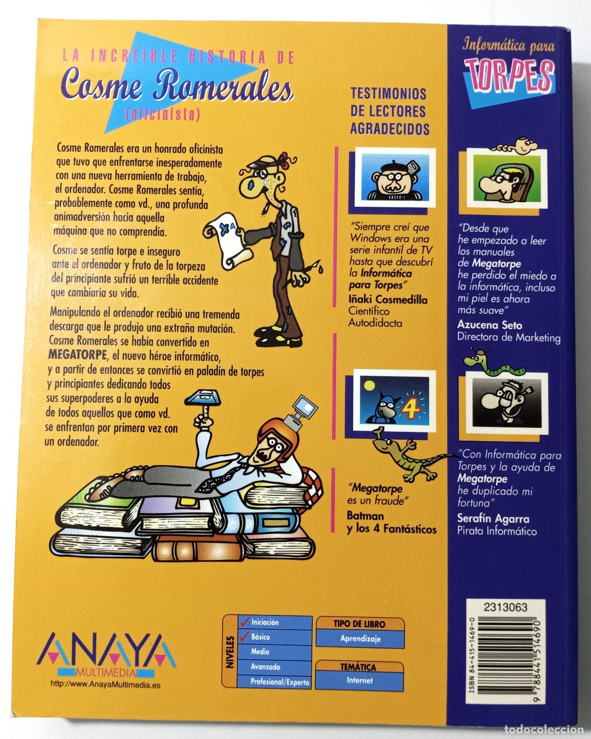 Libros de segunda mano: Internet para torpes (edicion 2003) - Martos, Ana - Foto 2