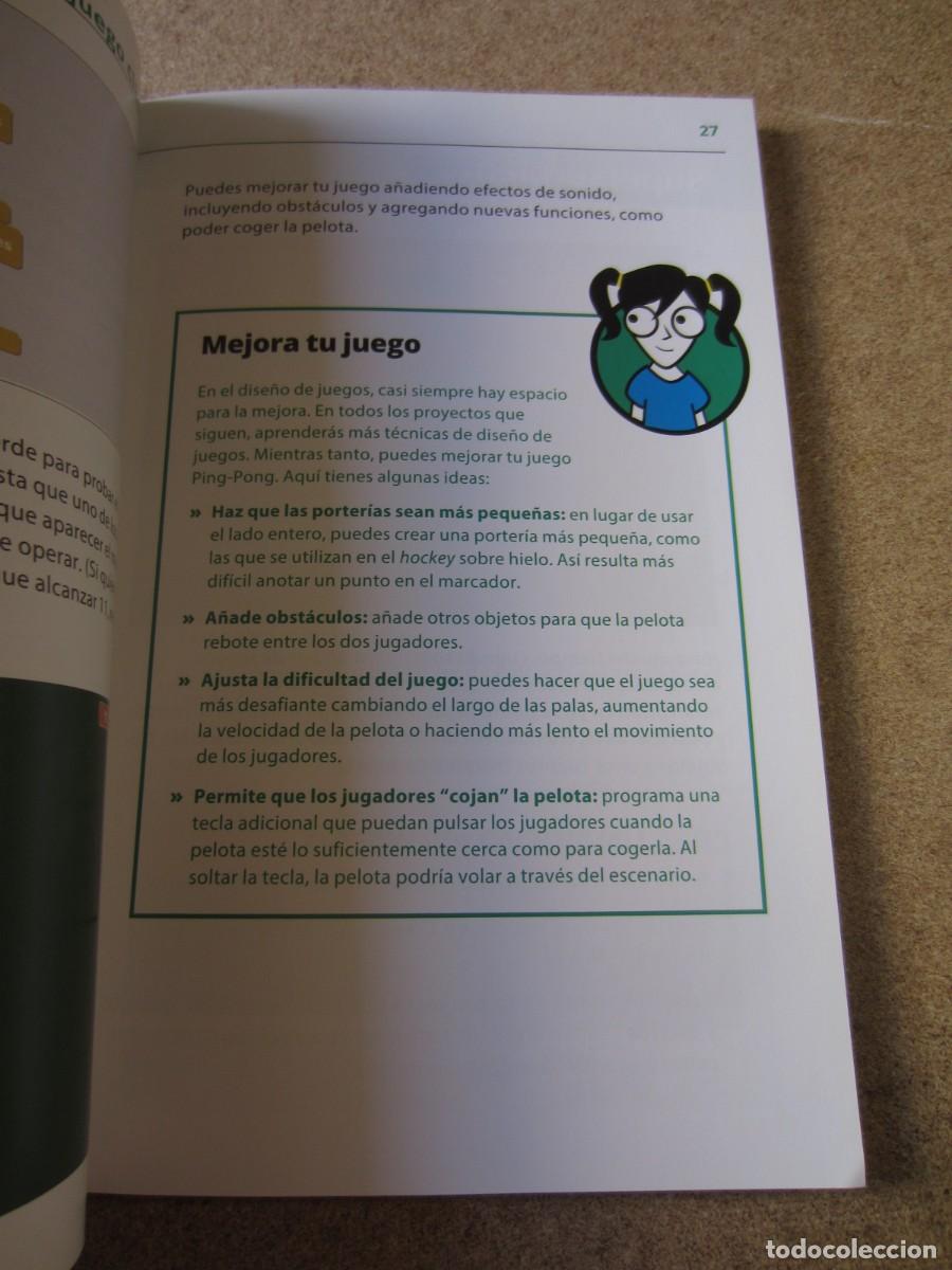 Libros de segunda mano: Dise&ntilde;a juegos digitales con Scratch (Derek Breen) - Foto 8