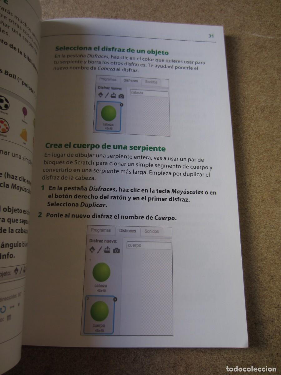 Libros de segunda mano: Dise&ntilde;a juegos digitales con Scratch (Derek Breen) - Foto 10