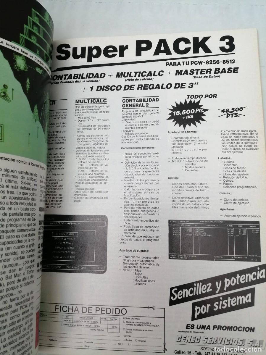 Libros de segunda mano: REVISTA AMSTRAD USER, A&ntilde;o III, No. 33, Junio 1998 - Foto 5