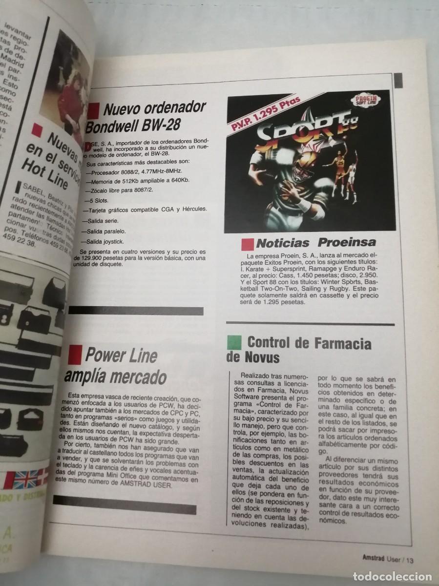 Libros de segunda mano: REVISTA AMSTRAD USER, A&ntilde;o III, No. 33, Junio 1998 - Foto 6