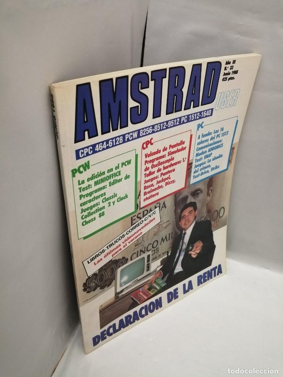Libros de segunda mano: REVISTA AMSTRAD USER, A&ntilde;o III, No. 33, Junio 1998 - Foto 8