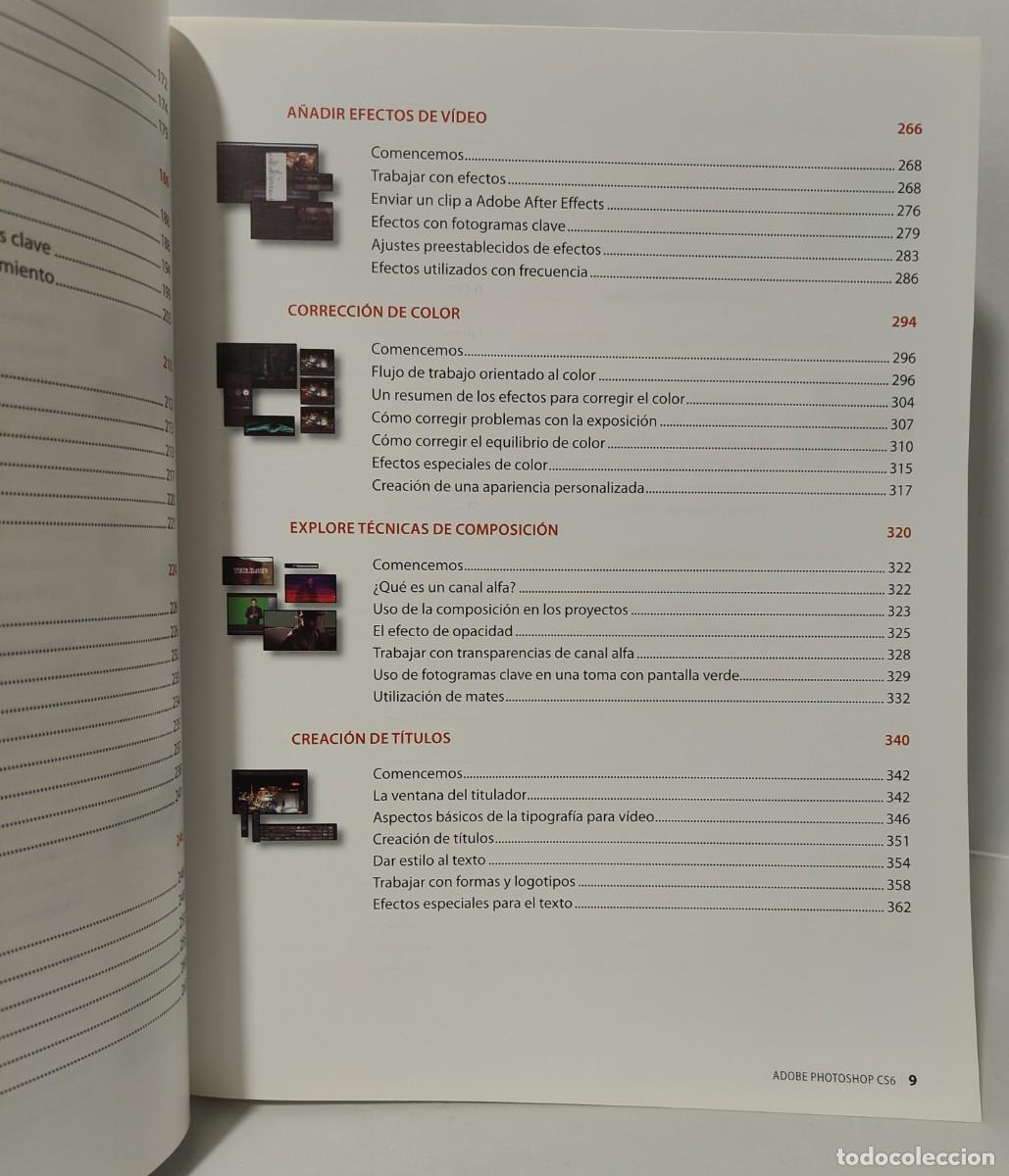 Libros de segunda mano: ADOBE PREMIERE CS6 - Libro de formaci&oacute;n oficial de ADOBE SYSTEM - Incluye CD - ANAYA Ediciones - Foto 10