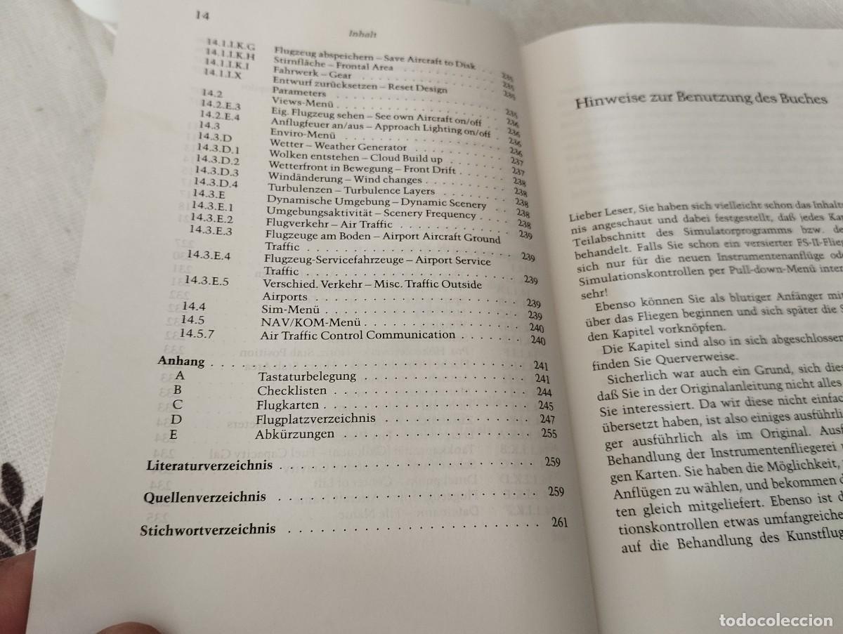 Libros de segunda mano: MANUAL SIMULACION DE VUELO FLIGHT SIMULATOR III / IV CON DEMO DISKETTE EN ALEM&Aacute;N - Foto 7