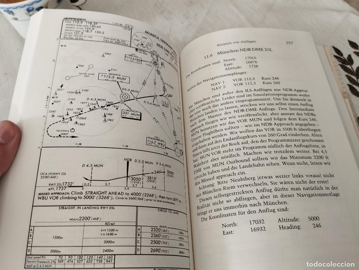 Libros de segunda mano: MANUAL SIMULACION DE VUELO FLIGHT SIMULATOR III / IV CON DEMO DISKETTE EN ALEM&Aacute;N - Foto 11