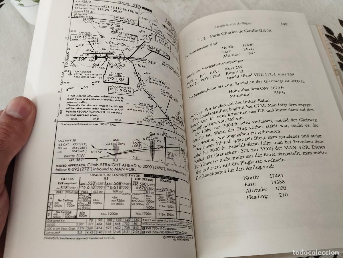 Libros de segunda mano: MANUAL SIMULACION DE VUELO FLIGHT SIMULATOR III / IV CON DEMO DISKETTE EN ALEM&Aacute;N - Foto 13