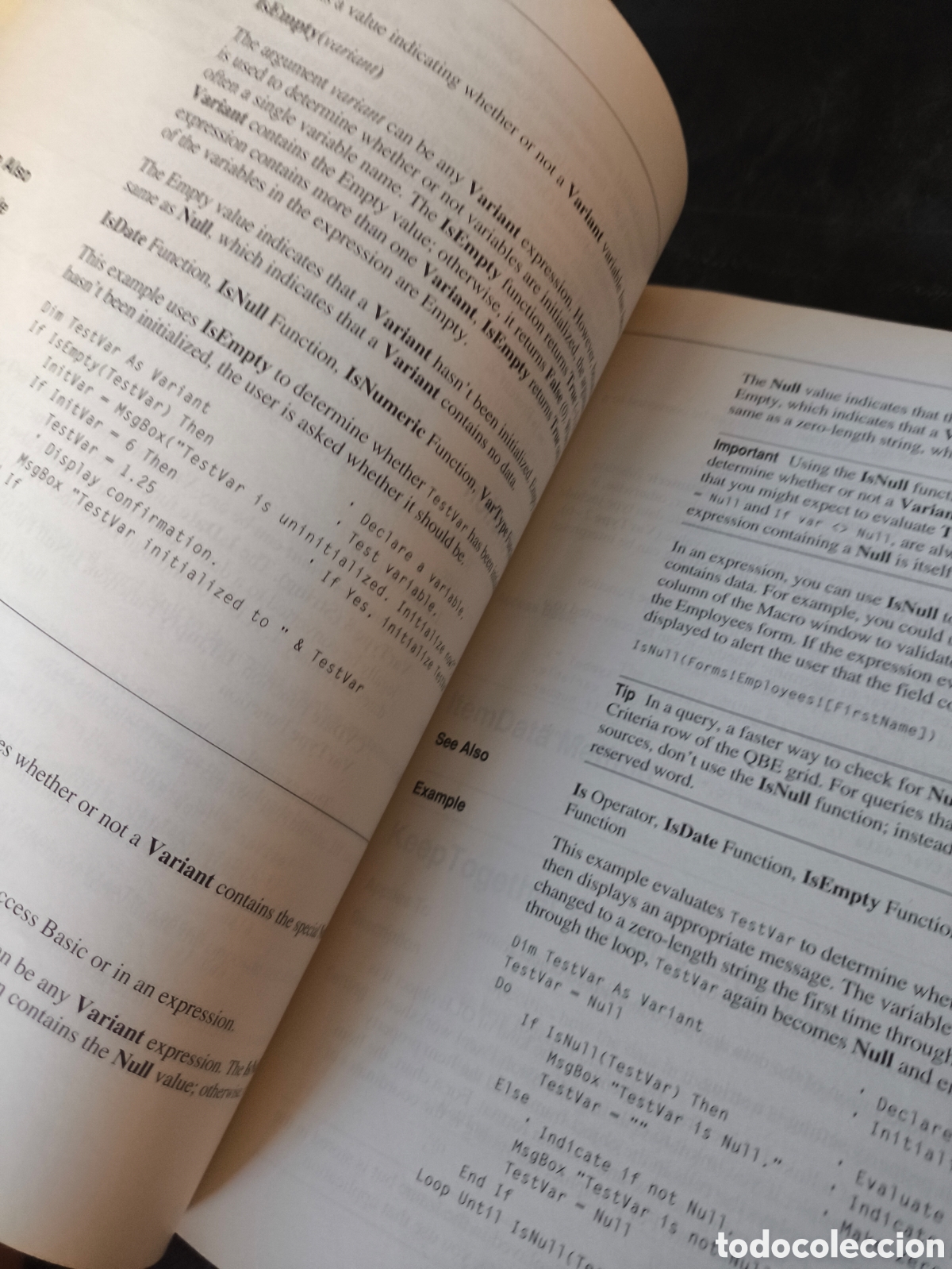 Libros de segunda mano: Manual Microsoft Access Language Reference (1994). Access 2.0. Retroinform&aacute;tica Vintage. - Foto 7