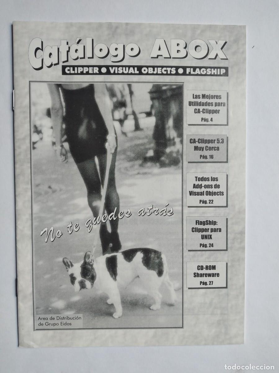 Libros de segunda mano: CAT&Aacute;LOGO ABOX N&ordm; 1 1995 CLIPPER VISUAL OBJECTS FLAGSHIP FOLLETO PUBLICIDAD - Foto 1