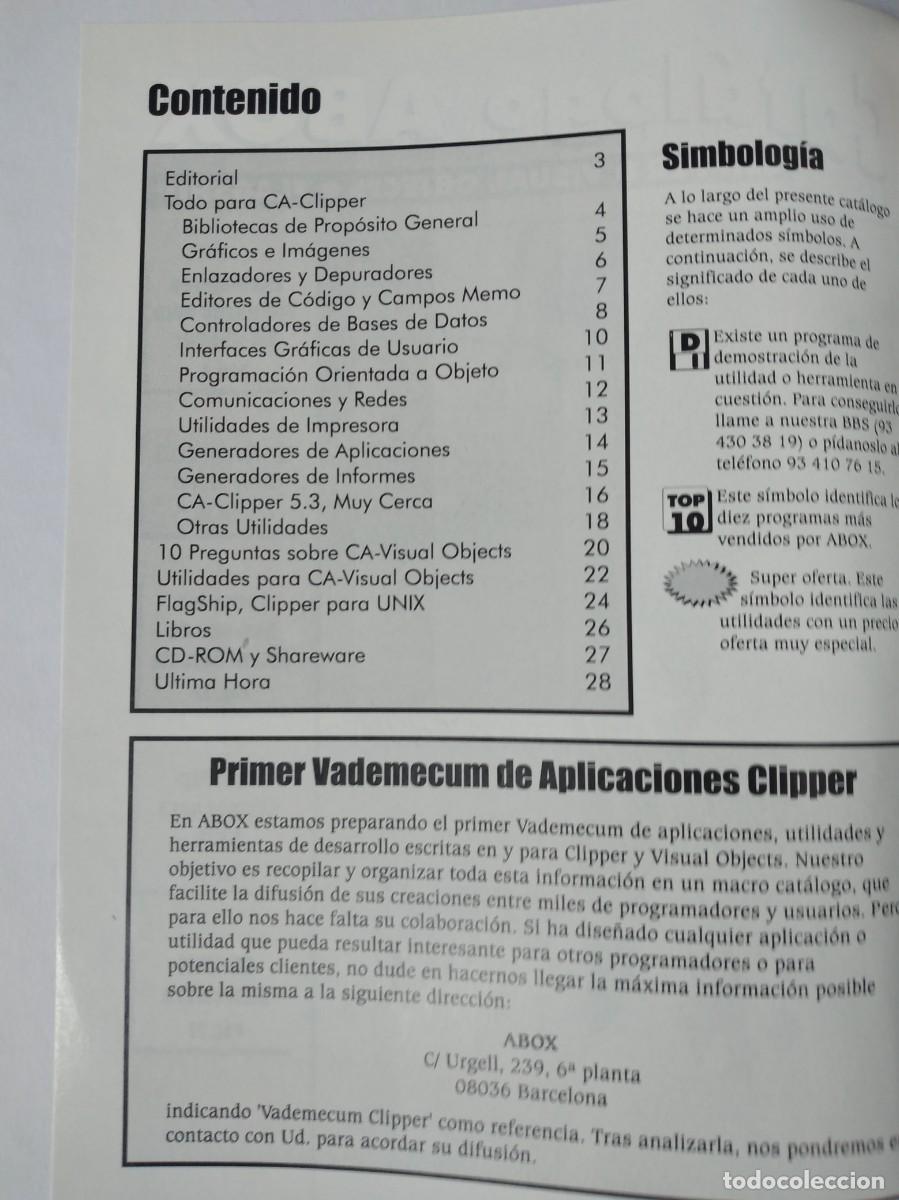 Libros de segunda mano: CAT&Aacute;LOGO ABOX N&ordm; 1 1995 CLIPPER VISUAL OBJECTS FLAGSHIP FOLLETO PUBLICIDAD - Foto 2