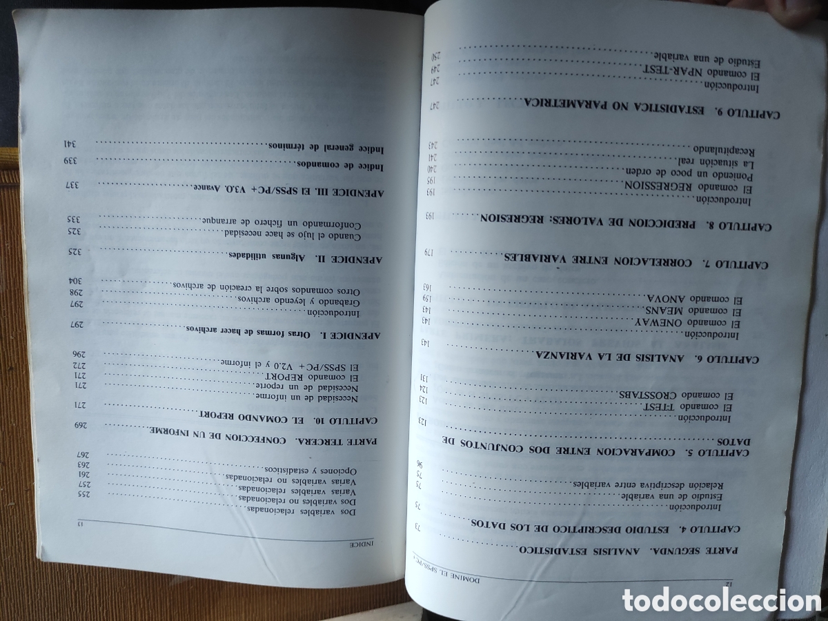 Libros de segunda mano: Domine el SPSS PC+ V. Manzano - Foto 5