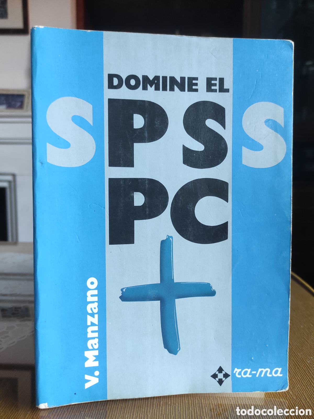 Libros de segunda mano: Domine el SPSS PC+ V. Manzano - Foto 1