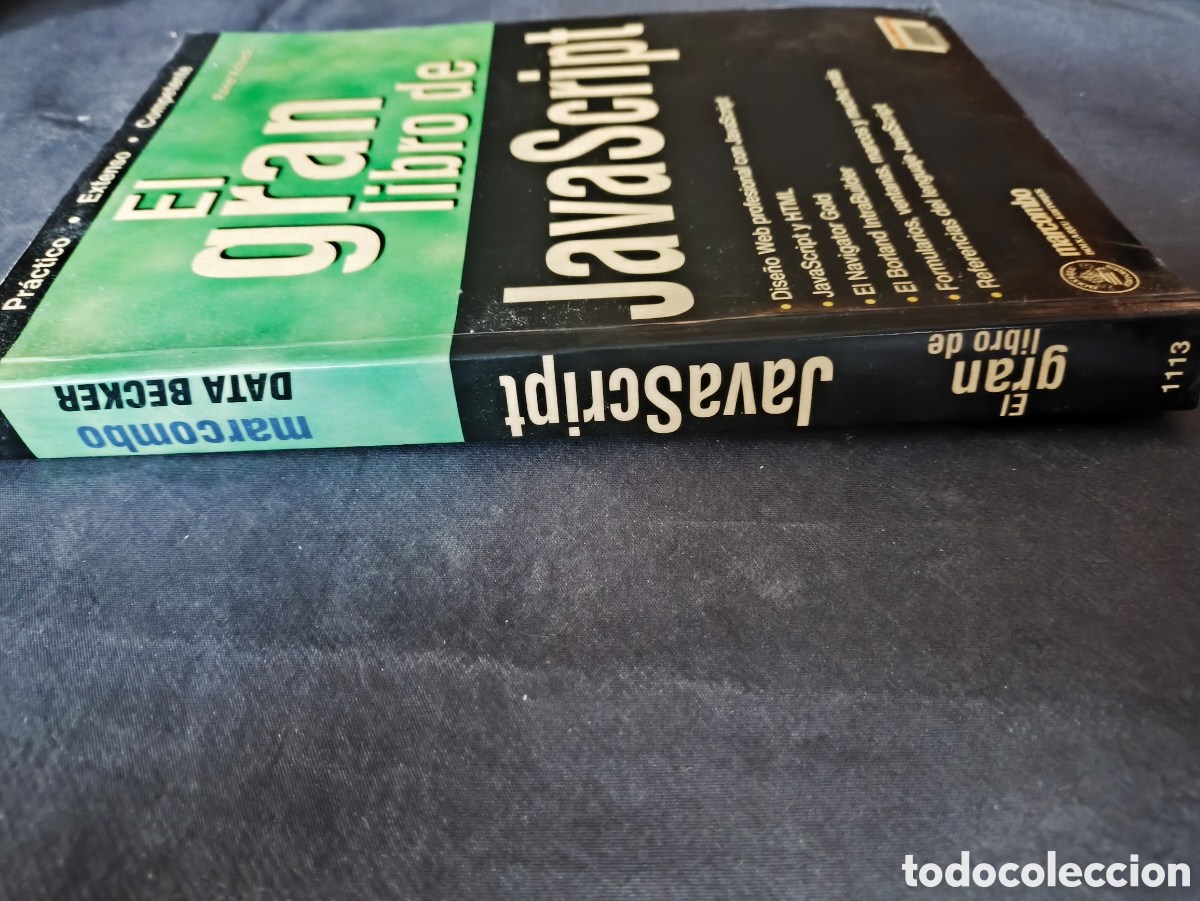 Libros de segunda mano: El Gran Libro de JavaScript - Rainer Kolbeck - Marcombo Data Becker 1997 - Sin Uso - Inform&aacute;tica - Foto 2